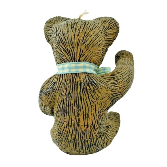 Vintage The Wax Workers Buster B. Bear Decorative Figurine Candle 1984 - Picture 3 of 5